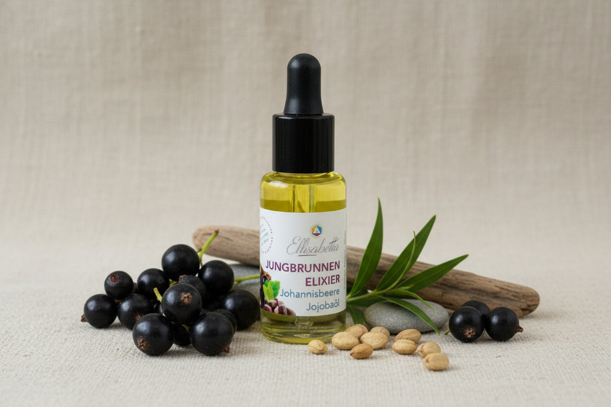 Ellisabetta Jungbrunnen Elixier | Schwarze Johannisbeere & Koffein 30ml