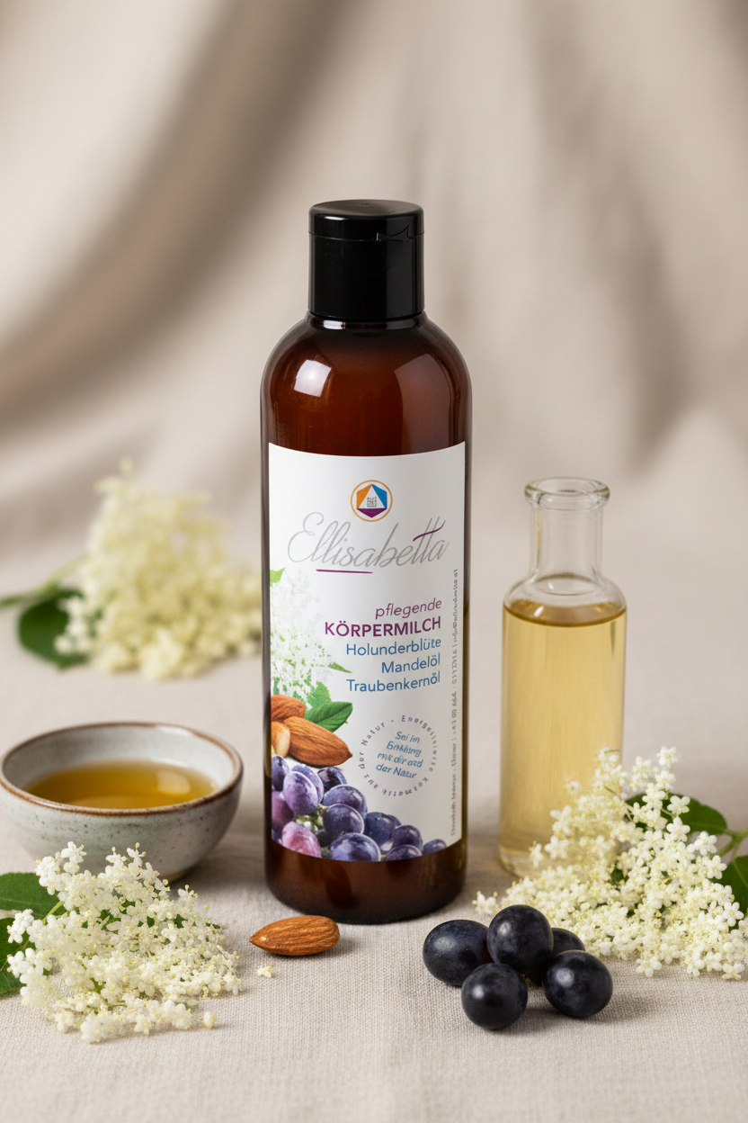 Ellisabetta Körpermilch | Holunderblüte & Malvenextrakt 200ml