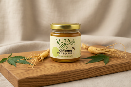 Gedankenkraft | Ginseng & 1% Hanf