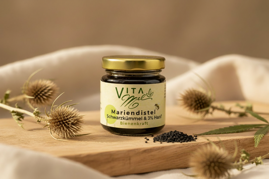 Distelrein - Plus | Mariendistel, Schwarzkümmel & 3% Hanf