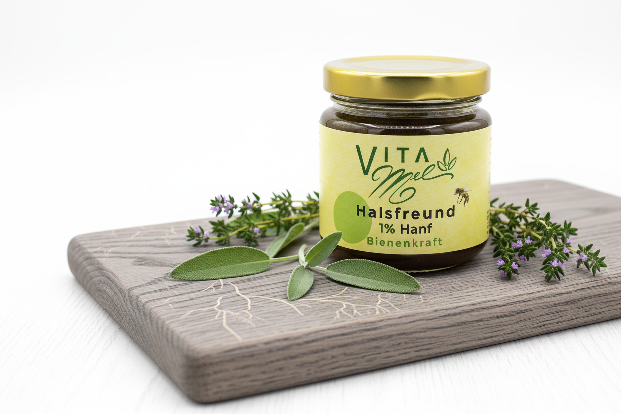 Halsfreund | Salbei, Thymian & 1% Hanf