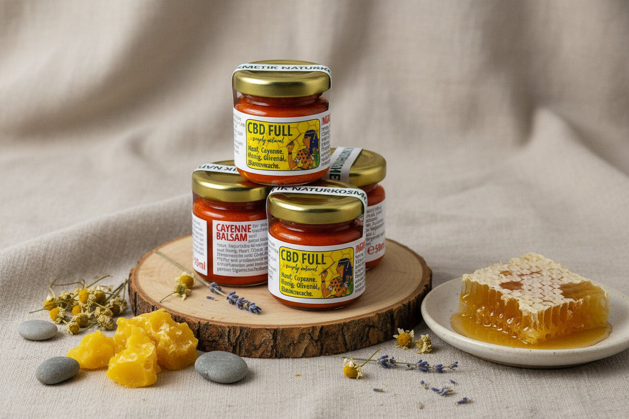 Nature Heat Balsam - Cayenne mit Hanf & Honig