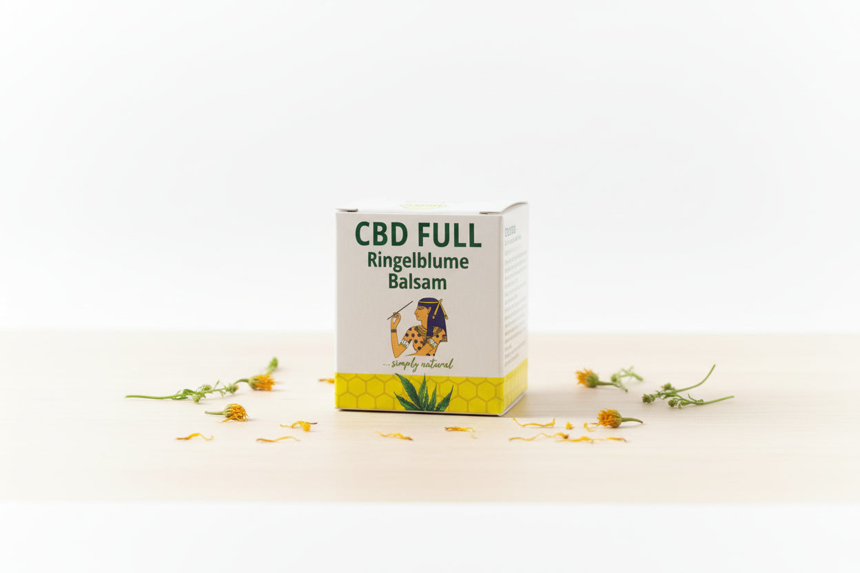 Blumenschutz Balsam | Ringelblume mit Hanf & Honig