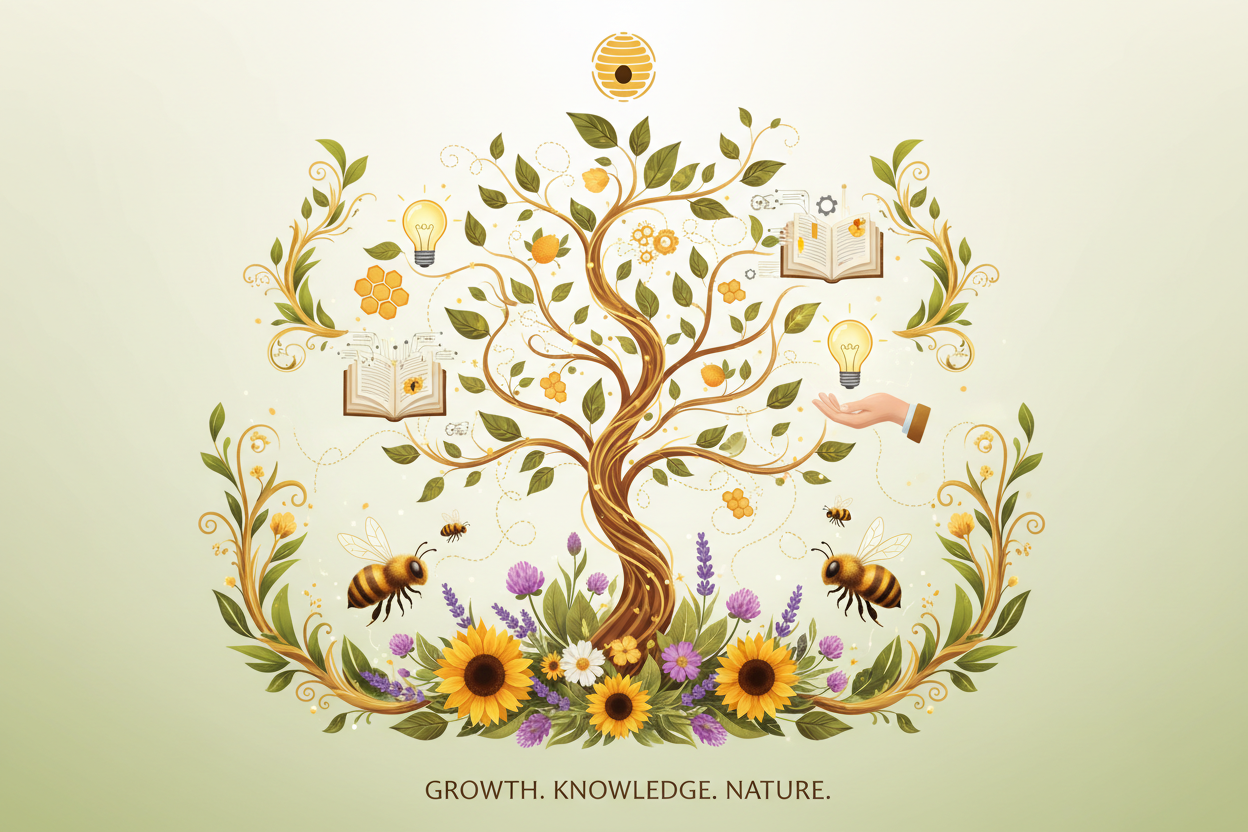 waschstum und netzwerk, bildung und wissen zur verfügung gestellt, natur und bienenbotschafter 